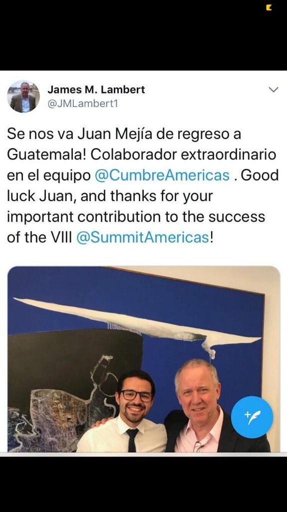 Con James Lambert OEA