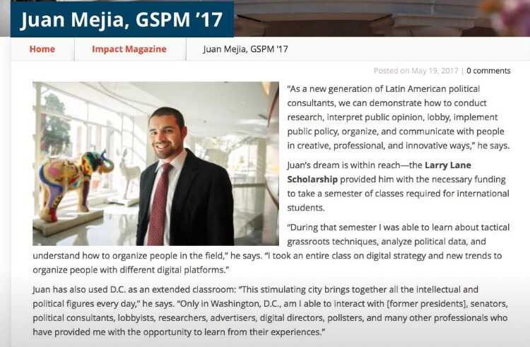 Larry Lane Scholarship