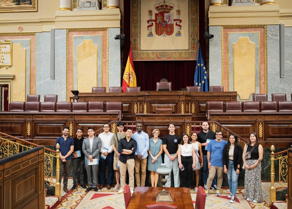 Visita al Parlamento Español